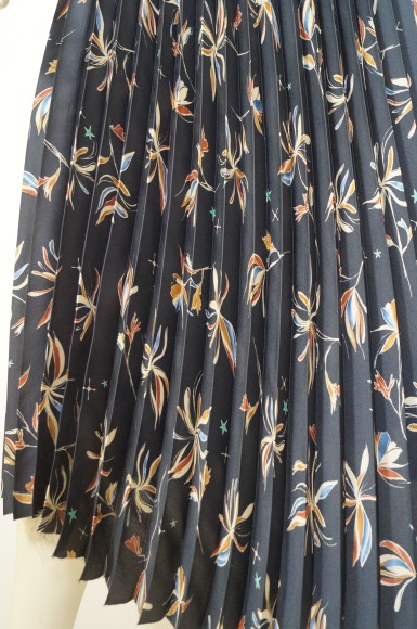 Гофре классика Атлас синий