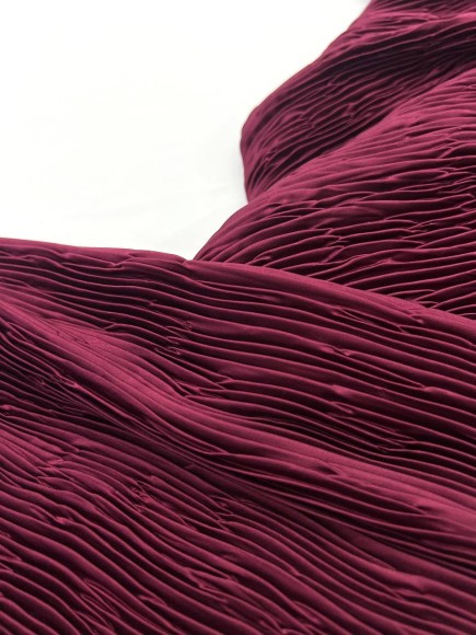 Складка Жатка Армани винный