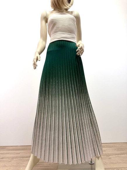 Гофре Плательная белый прокрас зеленый Гофре Плательная белый прокрас зеленый