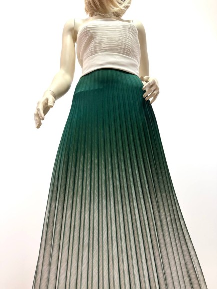 Гофре Плательная белый прокрас зеленый Гофре Плательная белый прокрас зеленый