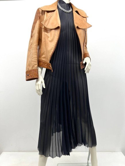 Гофре классика Шифон чернильный