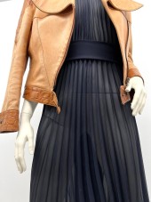 Гофре классика Шифон чернильный