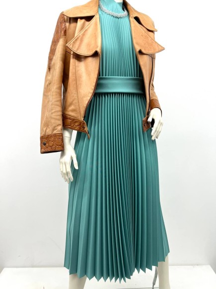 Гофре классика Барби бирюзовая