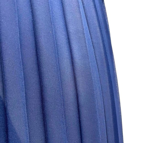 Гофре классика Шифон темно-синий