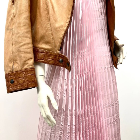 Гофре-Креш продольный Розовый