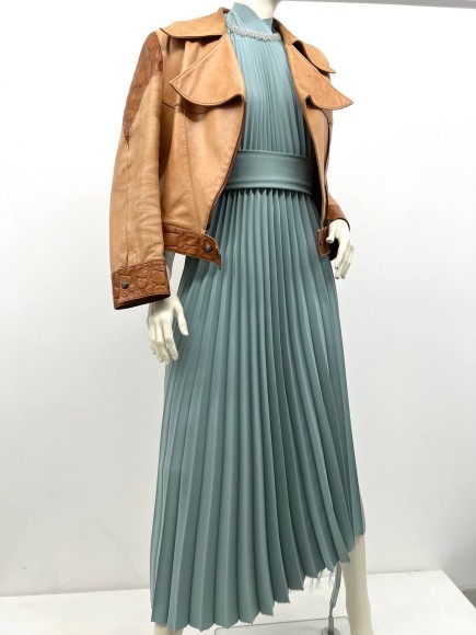 Гофре классика Креп полынь