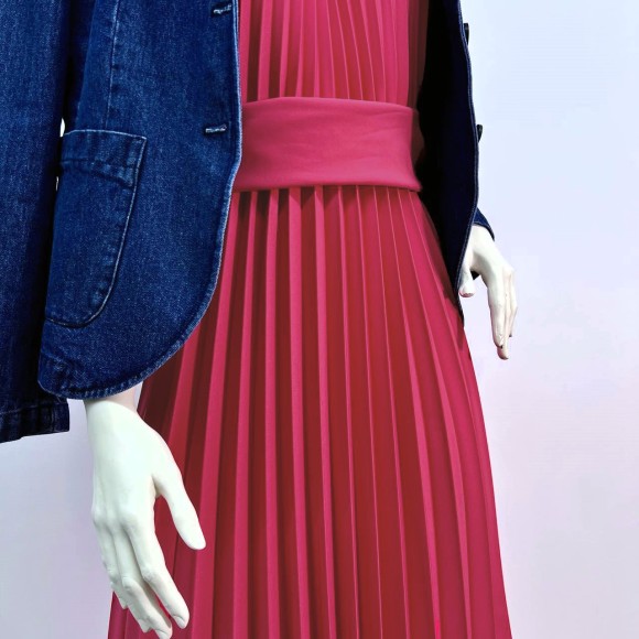 Гофре классика Барби  Малиновый