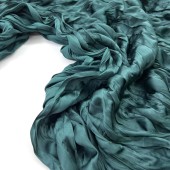 Складка Креш продольный Армани изумрудный