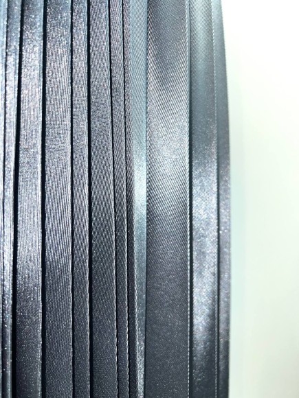 Гофре классика Трикотаж сияющее серебро