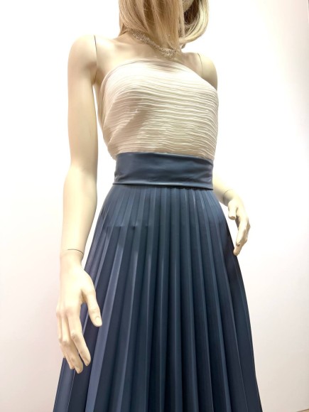 Гофре фэнтези Креш Экокожа голубая Гофре фэнтези Креш Экокожа голубая