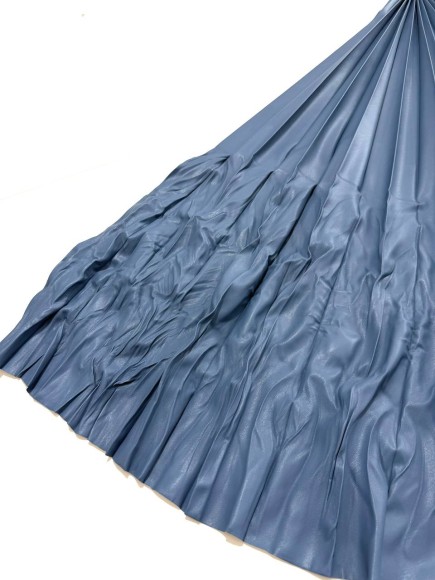 Гофре фэнтези Креш Экокожа голубая Гофре фэнтези Креш Экокожа голубая