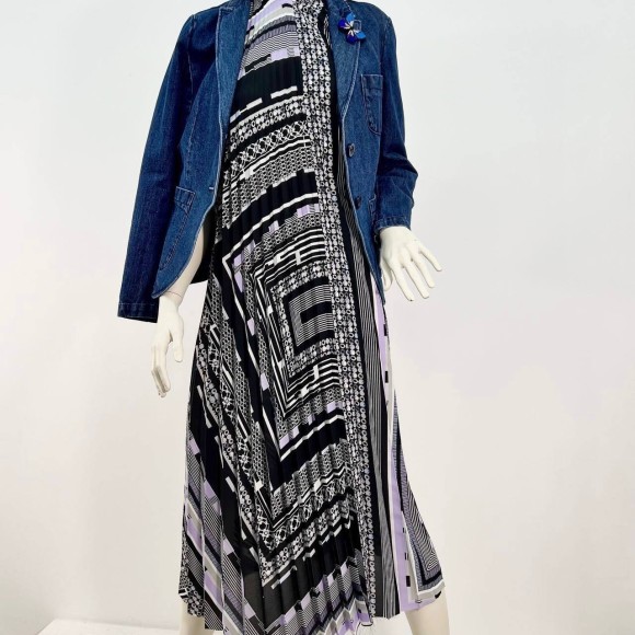 Гофре классика Шифон с узором