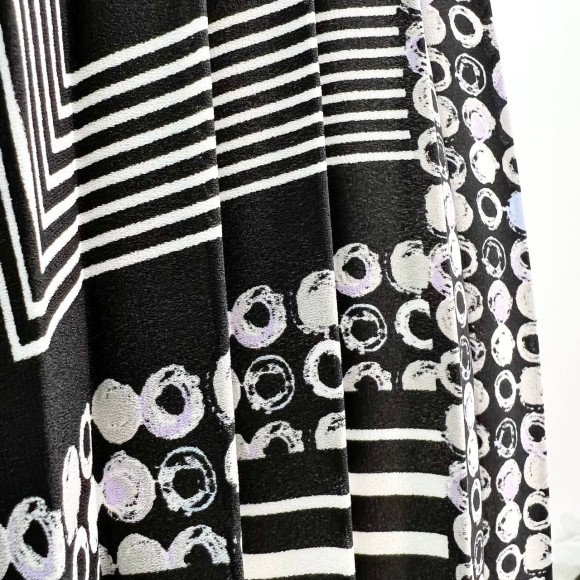 Гофре классика Шифон с узором