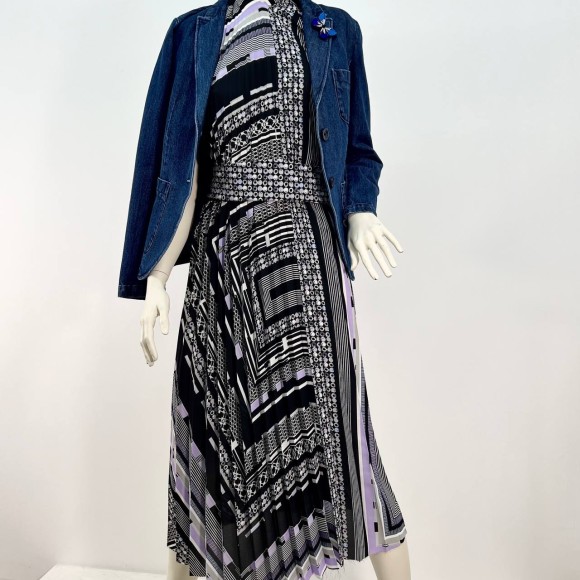 Гофре классика Шифон с узором