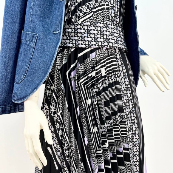 Гофре классика Шифон с узором