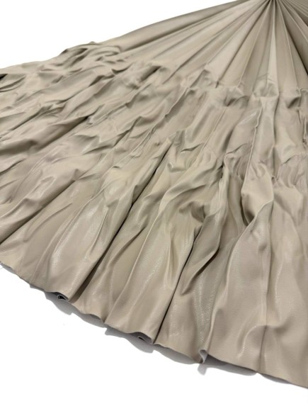 Гофре фэнтези Креш Экокожа песочная Гофре фэнтези Креш Экокожа песочная