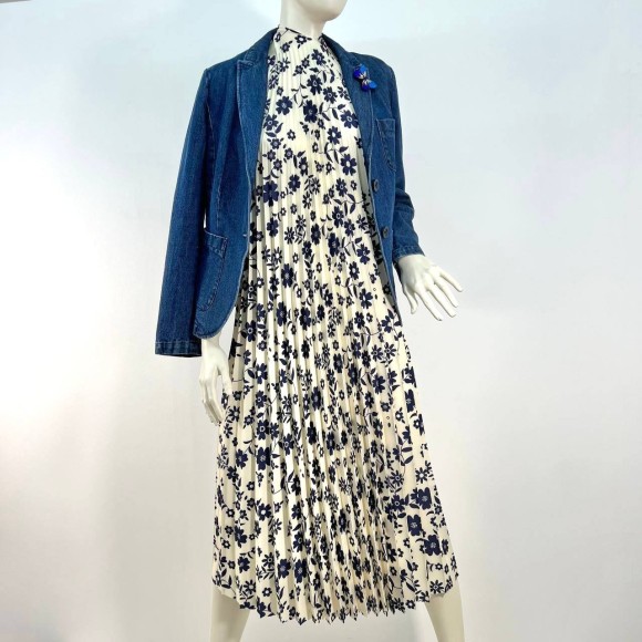 Гофре классика Софт васильки