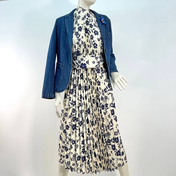 Гофре классика Софт васильки