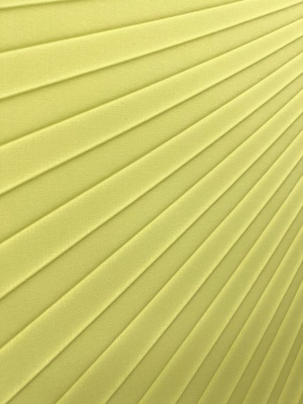 Гофре классика Лен смесовый желтый