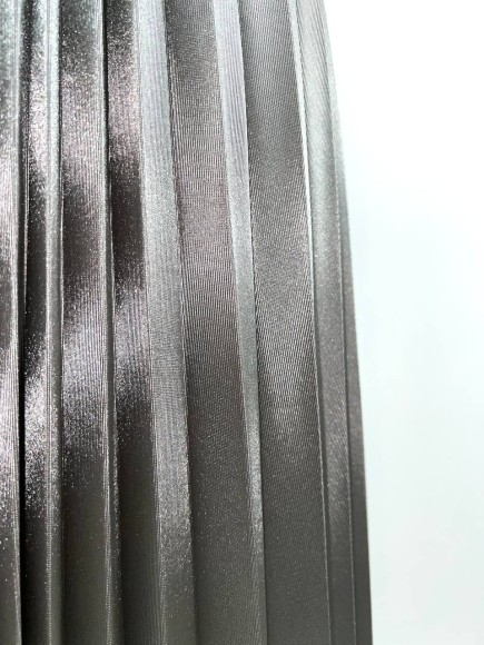 Гофре классика Трикотаж серебристо-серый