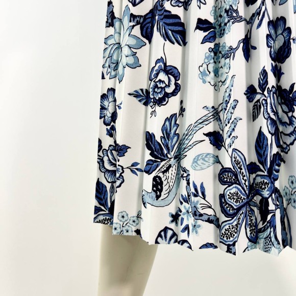 Гофре классика Софт в синюю птицу