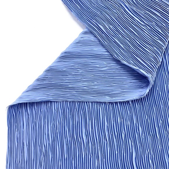 Складка Жатка Армани голубой