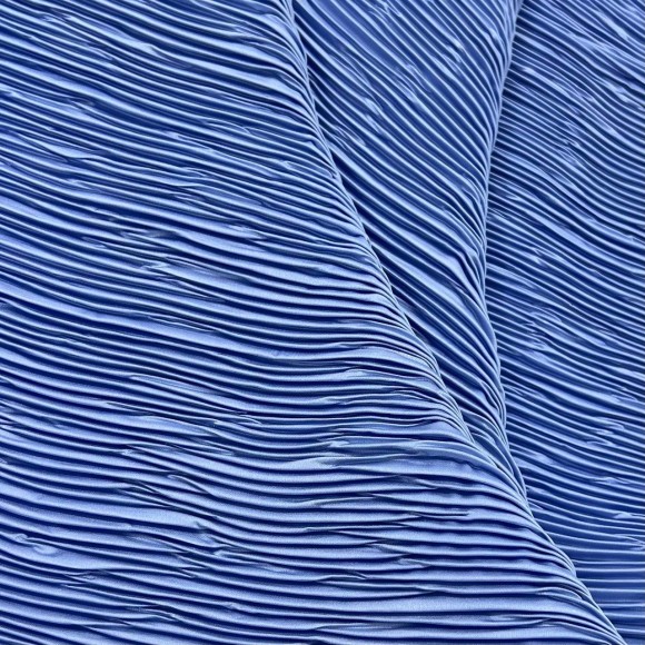 Складка Жатка Армани голубой