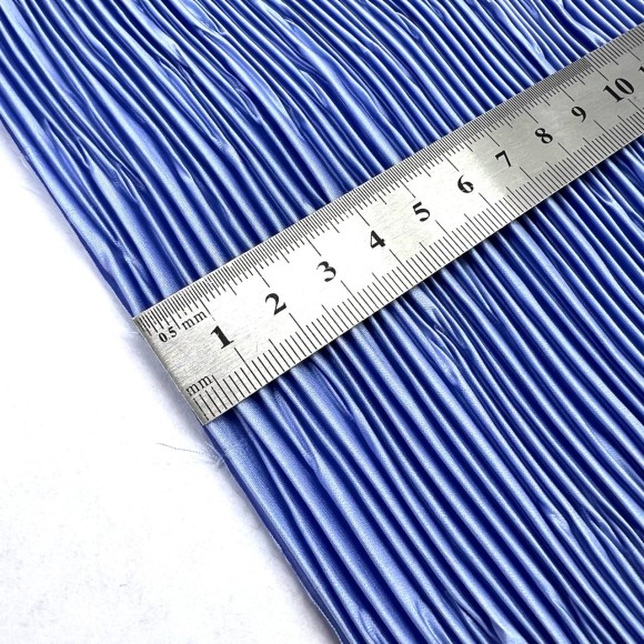 Складка Жатка Армани голубой