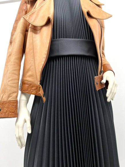 Гофре классика Габардин графитовый