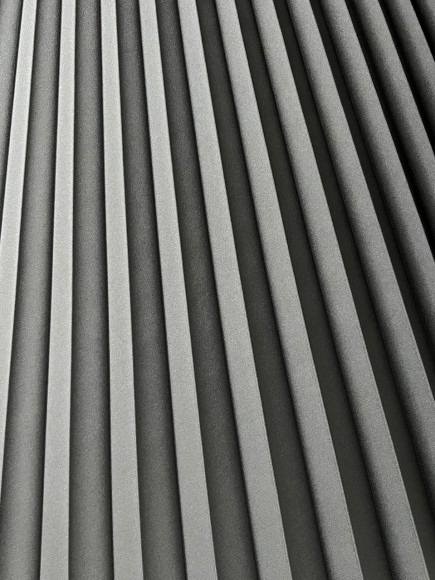 Гофре классика Габардин графитовый