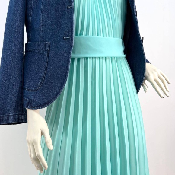 Гофре классика Креп Шифон мятная