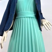 Гофре классика Креп Шифон мятная