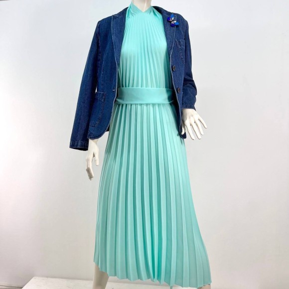 Гофре классика Креп Шифон мятная