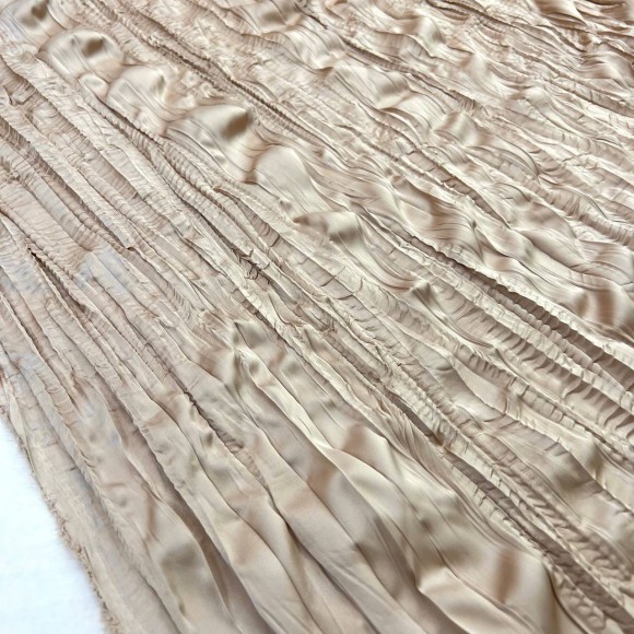 Складка Креш продольный Армани карамельный