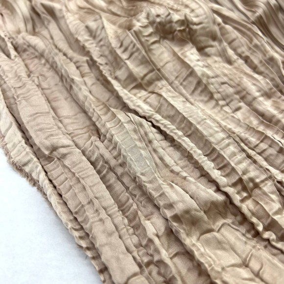 Складка Креш продольный Армани карамельный